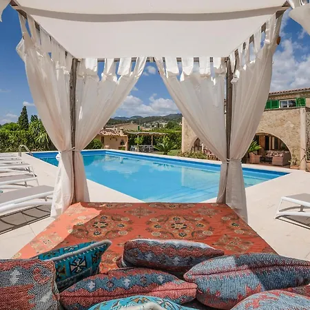 Lovely In With House A Mountain View Selva (Mallorca)